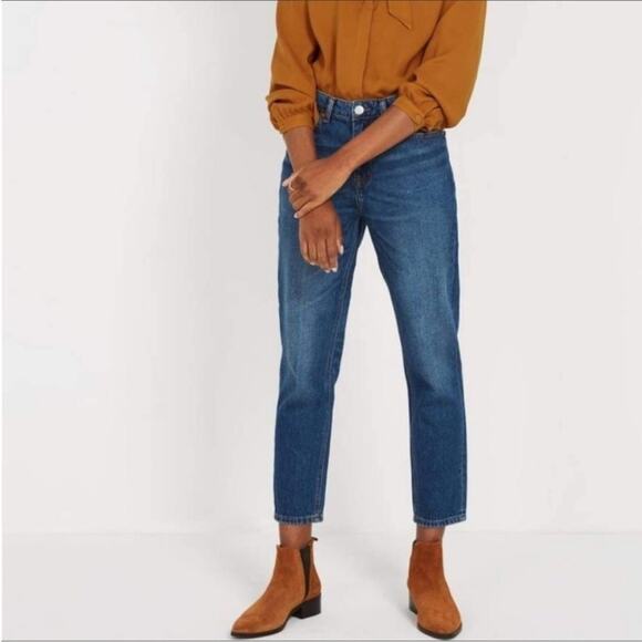 Frank & Oak 25 Billie Relaxed Boyfriend jeans high rise - Picture 1 of 11